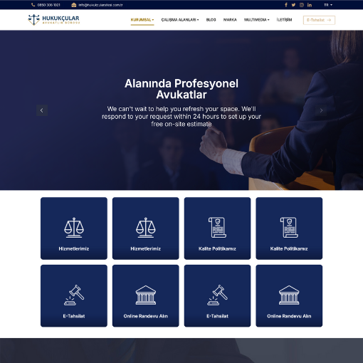 Hukuk & Avukatlık Konsepti
