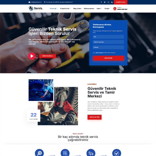 Teknik Servis Konsepti